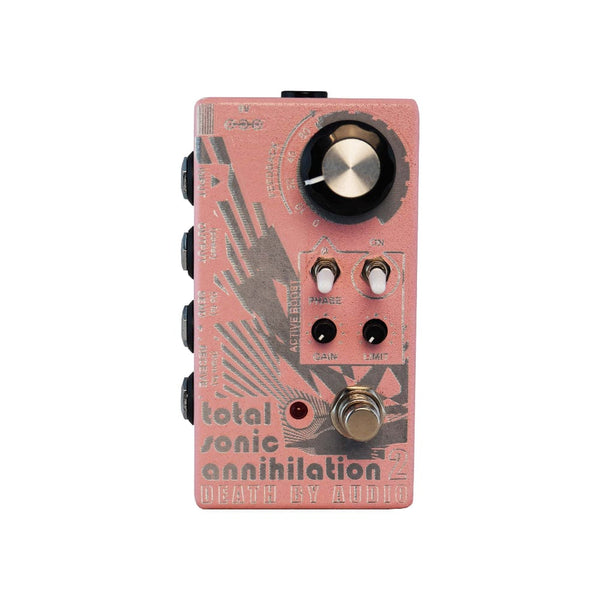 Death by Audio Total Sonic Annihilation 2 Pink (2023 Chicago Boutique  Effects Pedal Showcase Special Edition)
