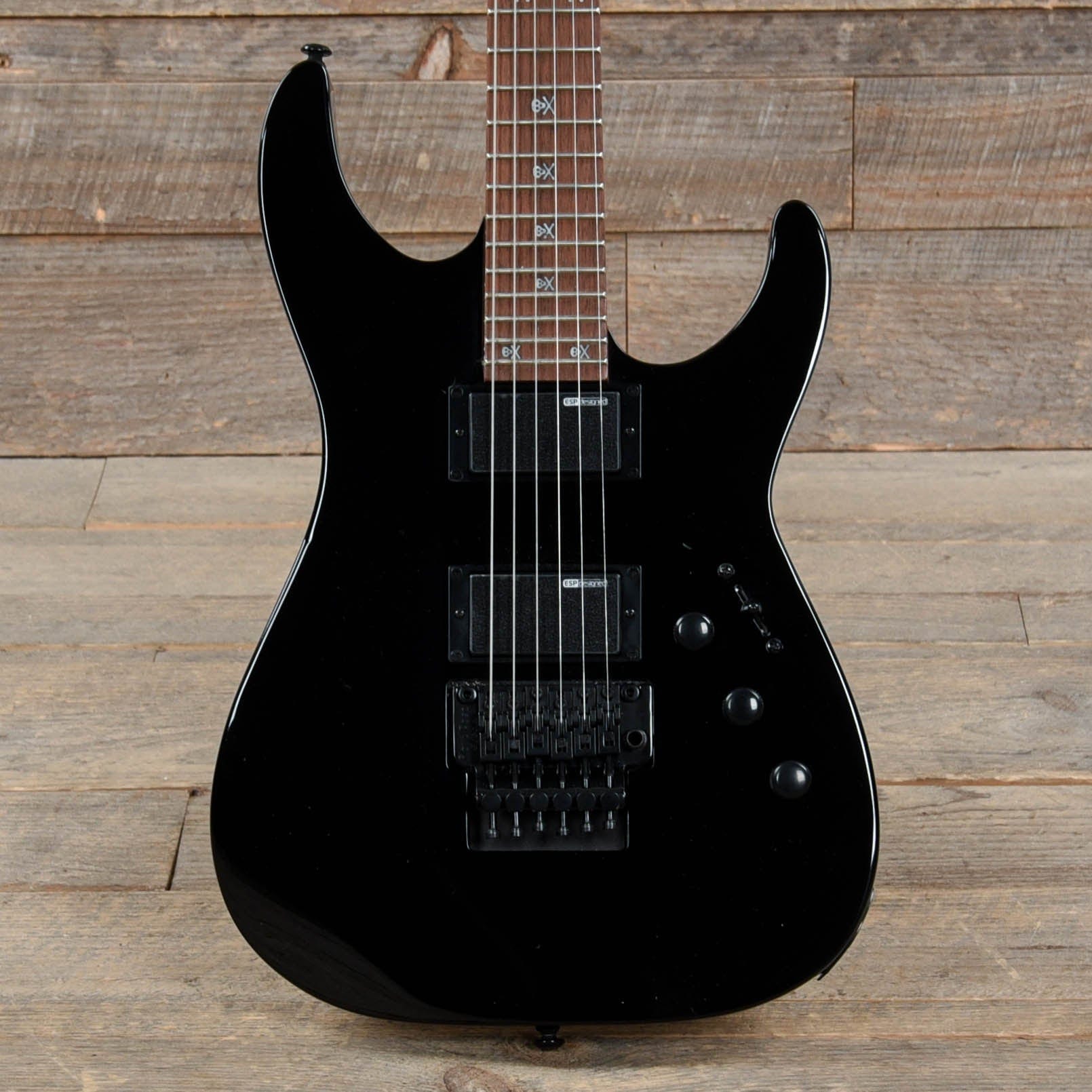 ESP LTD Kirk Hammett Signature KH-202 Black – Chicago Music Exchange