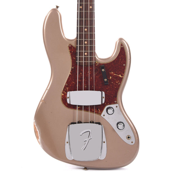 Fender Custom Shop 1960 Jazz Bass Relic Shoreline Gold w