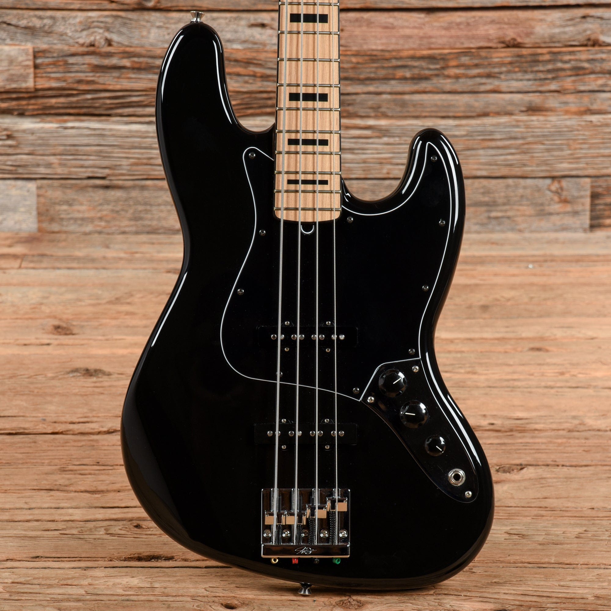 Fender Geddy Lee Signature Jazz Bass Black Chicago Music Exchange