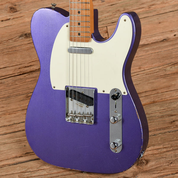 Happy Tele Tuesday! Here is my Telecaster with satin Purple stain top :  r/guitarporn