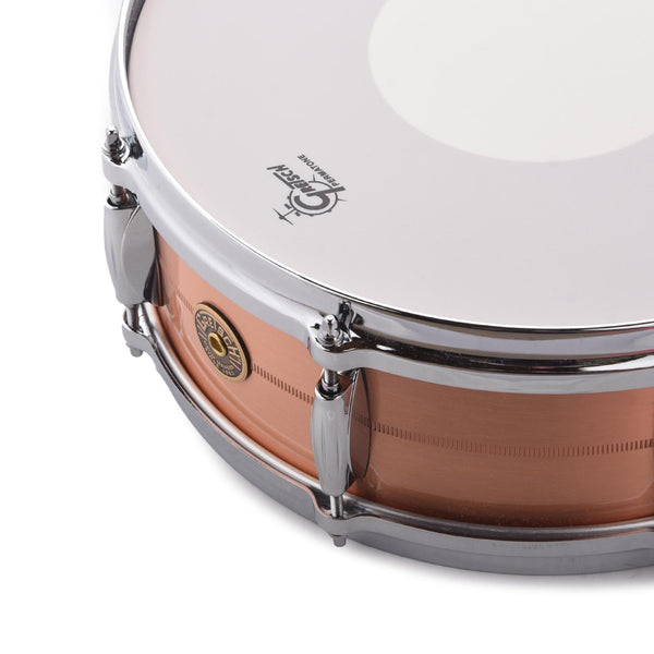 Gretsch 5x14 USA Custom 2mm Copper Snare Drum – Chicago Music Exchange