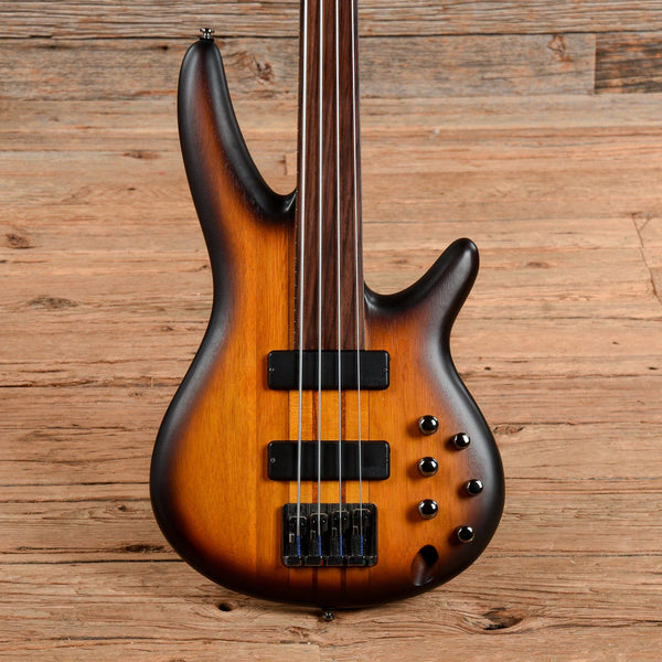 Ibanez SRF700 Fretless Electric Bass Sunburst – Chicago Music Exchange