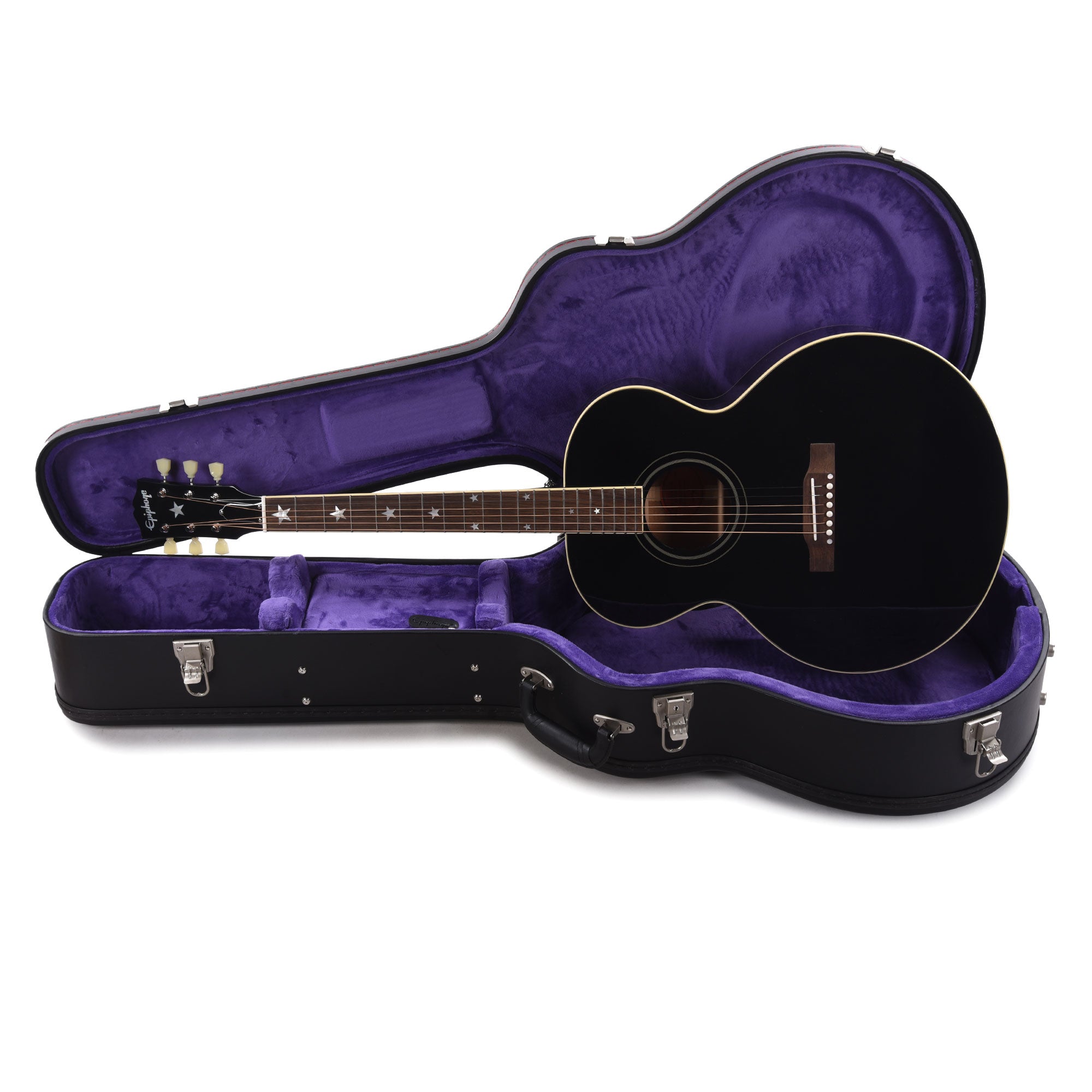 Epiphone Inspired by Gibson Custom J-180 LS Ebony