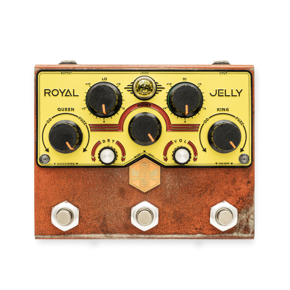 Beetronics Royal Jelly Overdrive/Fuzz Pedal (2024 Chicago Boutique Eff