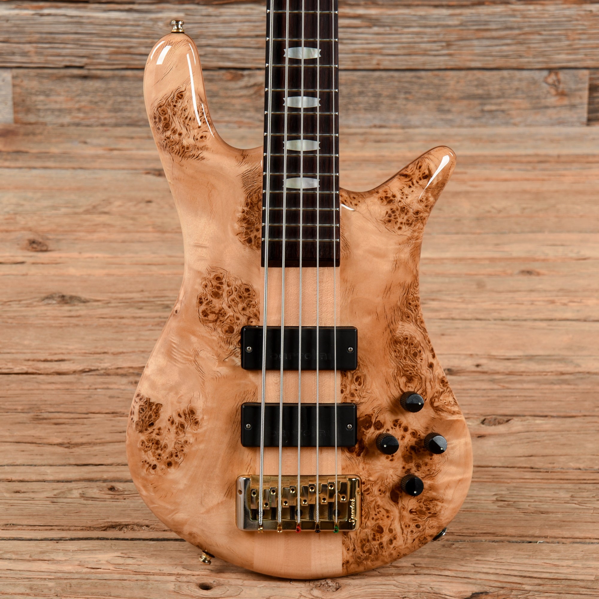 Spector Euro 5 LX Poplar Burl Natural