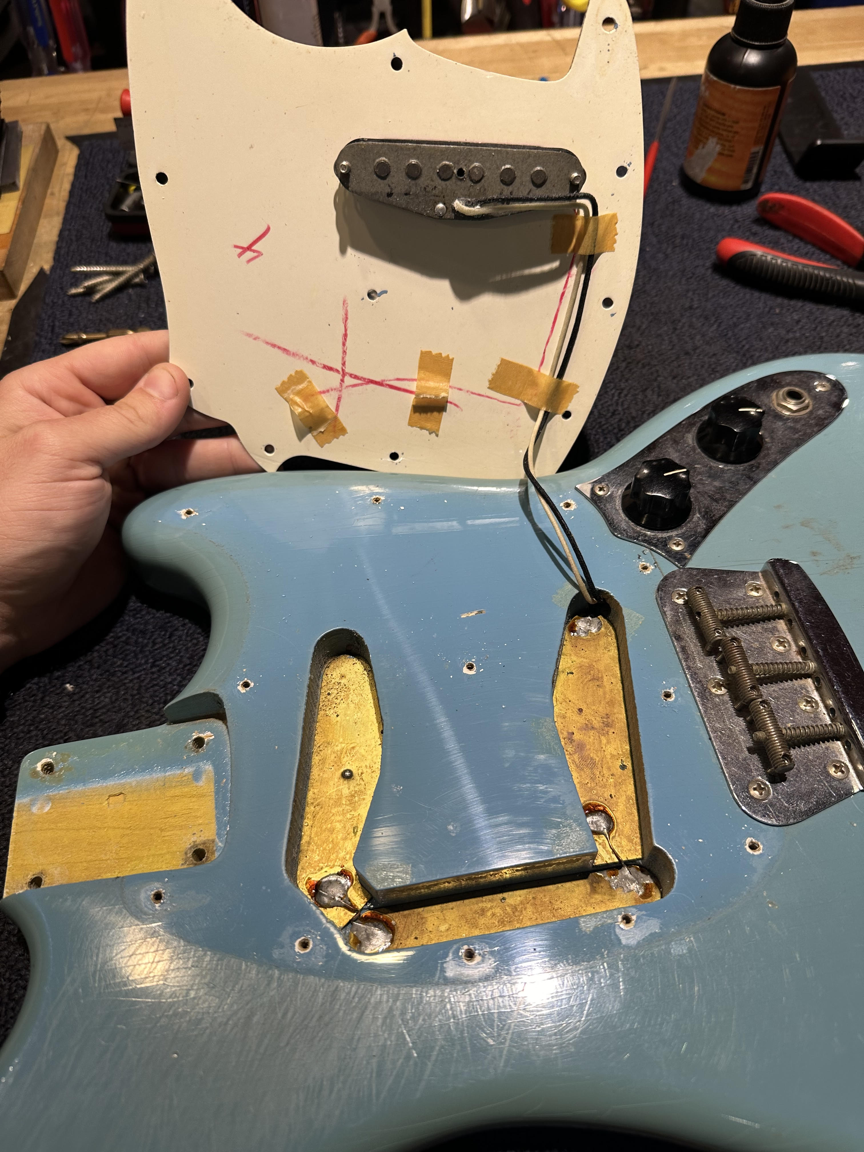 Fender Musicmaster II Blue 1965