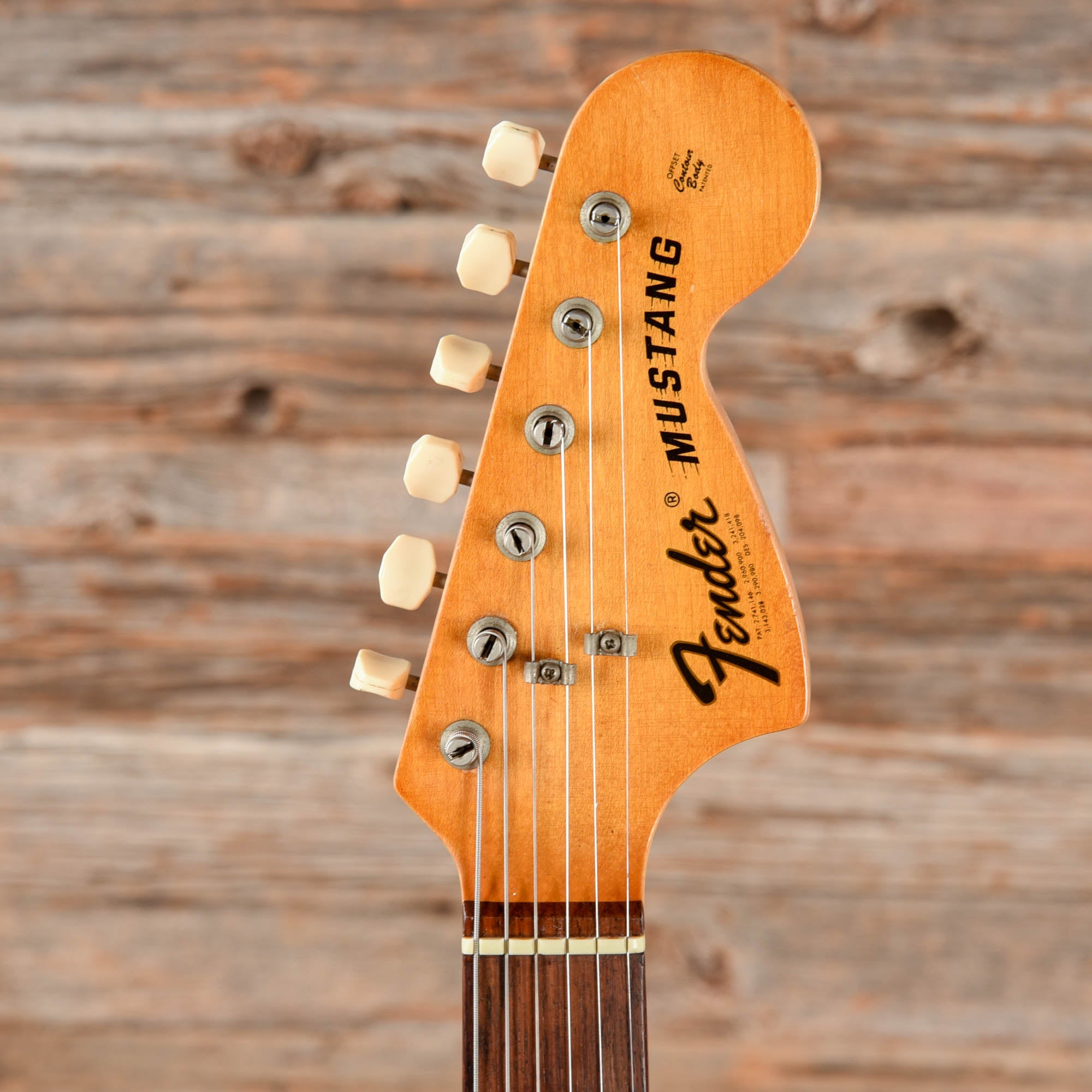 Fender Mustang Sunburst 1974