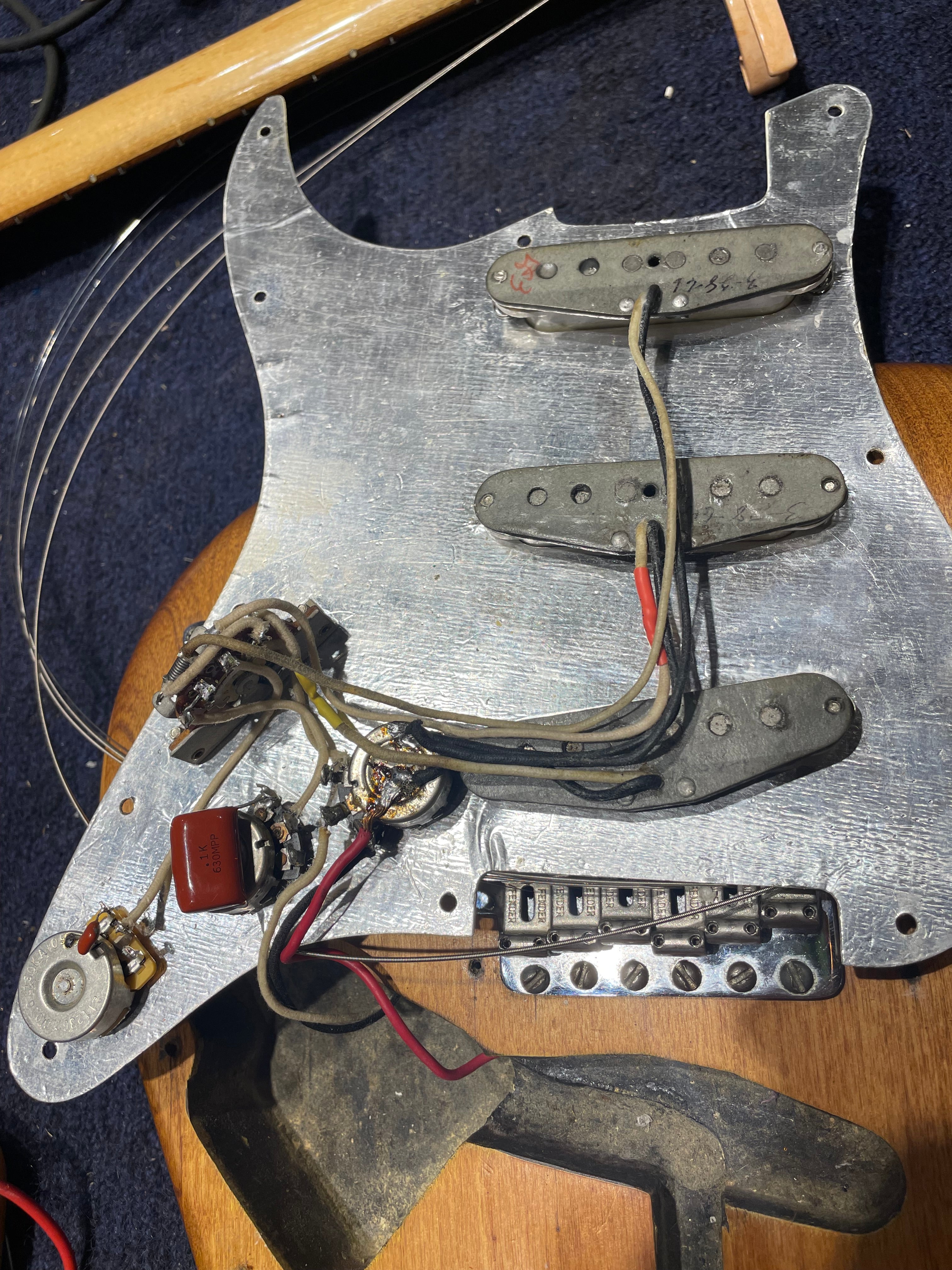 Fender Stratocaster Stripped Natural 1966