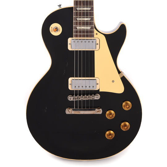 Gibson Custom Shop 1956 Les Paul Standard Antique Ebony Top/Dark Back Murphy Lab Light Aged w/Mini Humbuckers