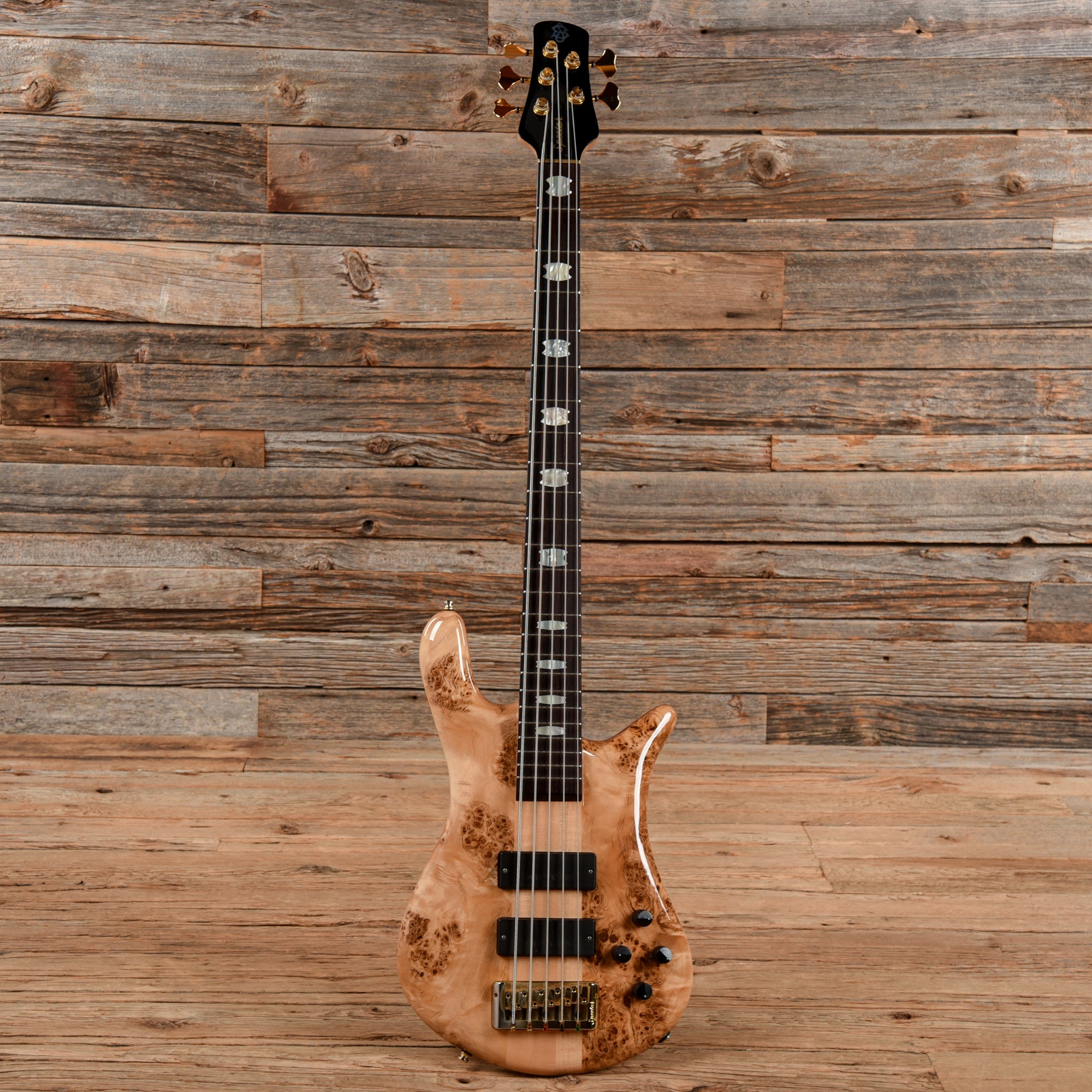 Spector Euro 5 LX Poplar Burl Natural