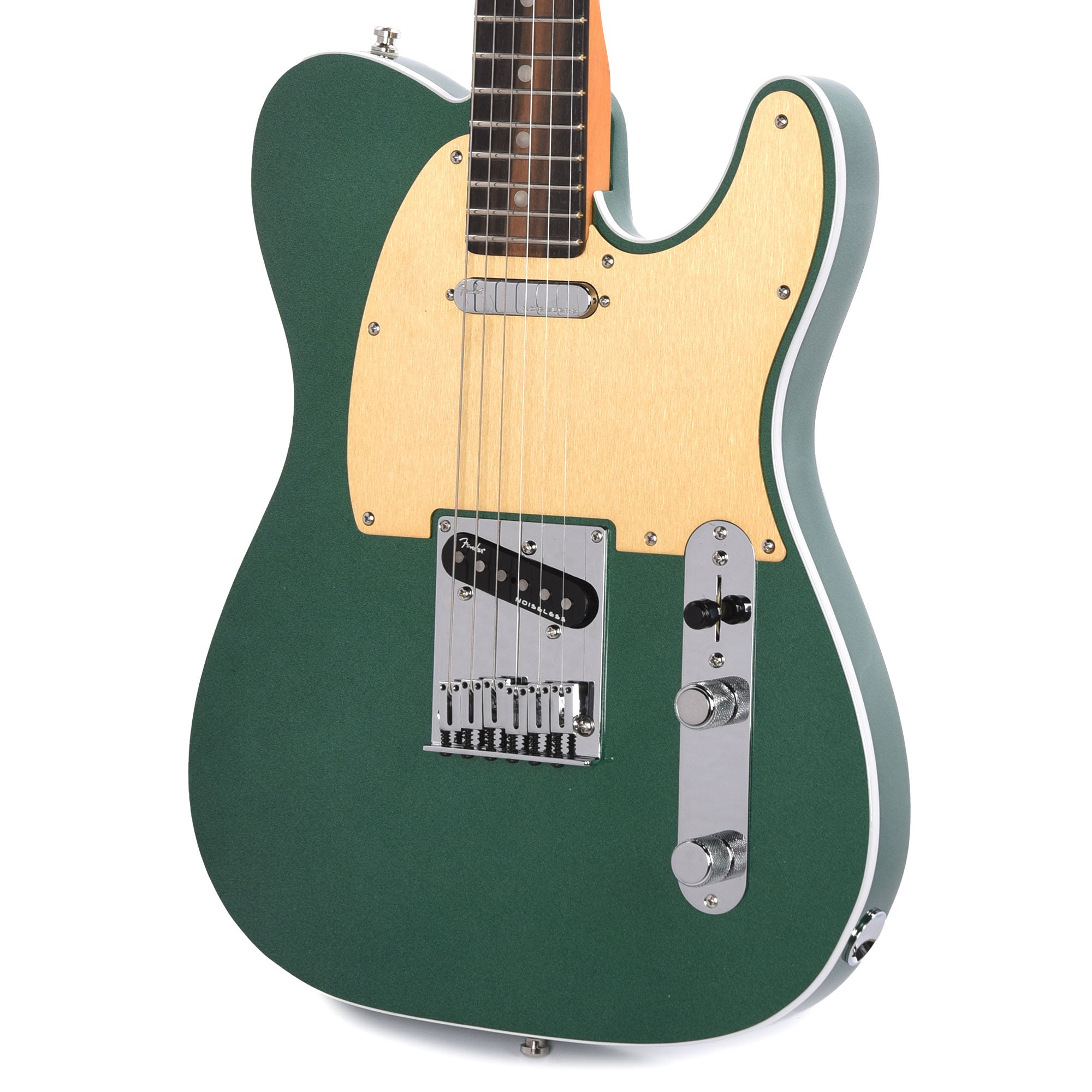 Fender American Ultra Telecaster Mystic Pine w/Ebony Fingerboard & Anodized Gold Pickguard