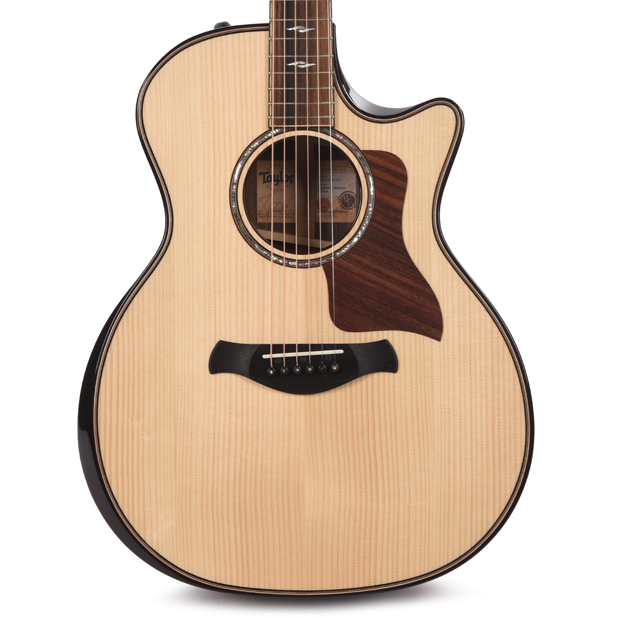 Taylor Builder's Edition 814ce Grand Auditorium Adirondack/Rosewood Natural ES2