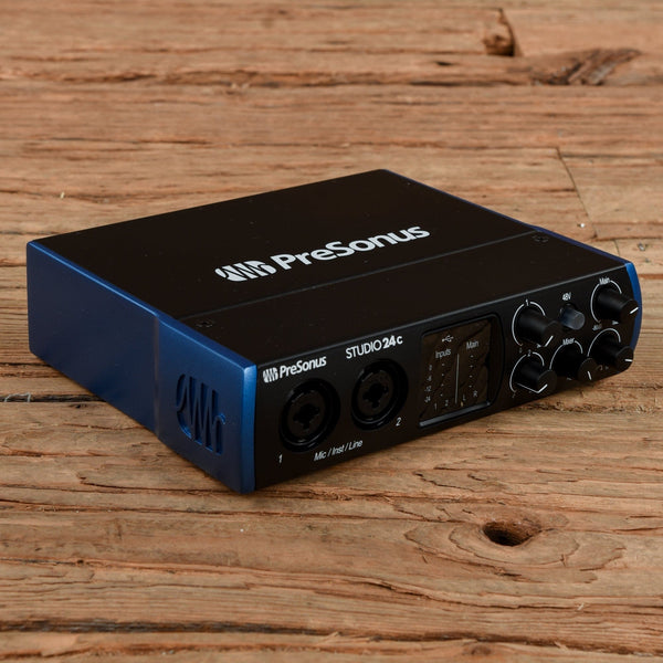 PreSonus Studio 24c 2x2 USB Type-C Audio/MIDI Interface – Chicago