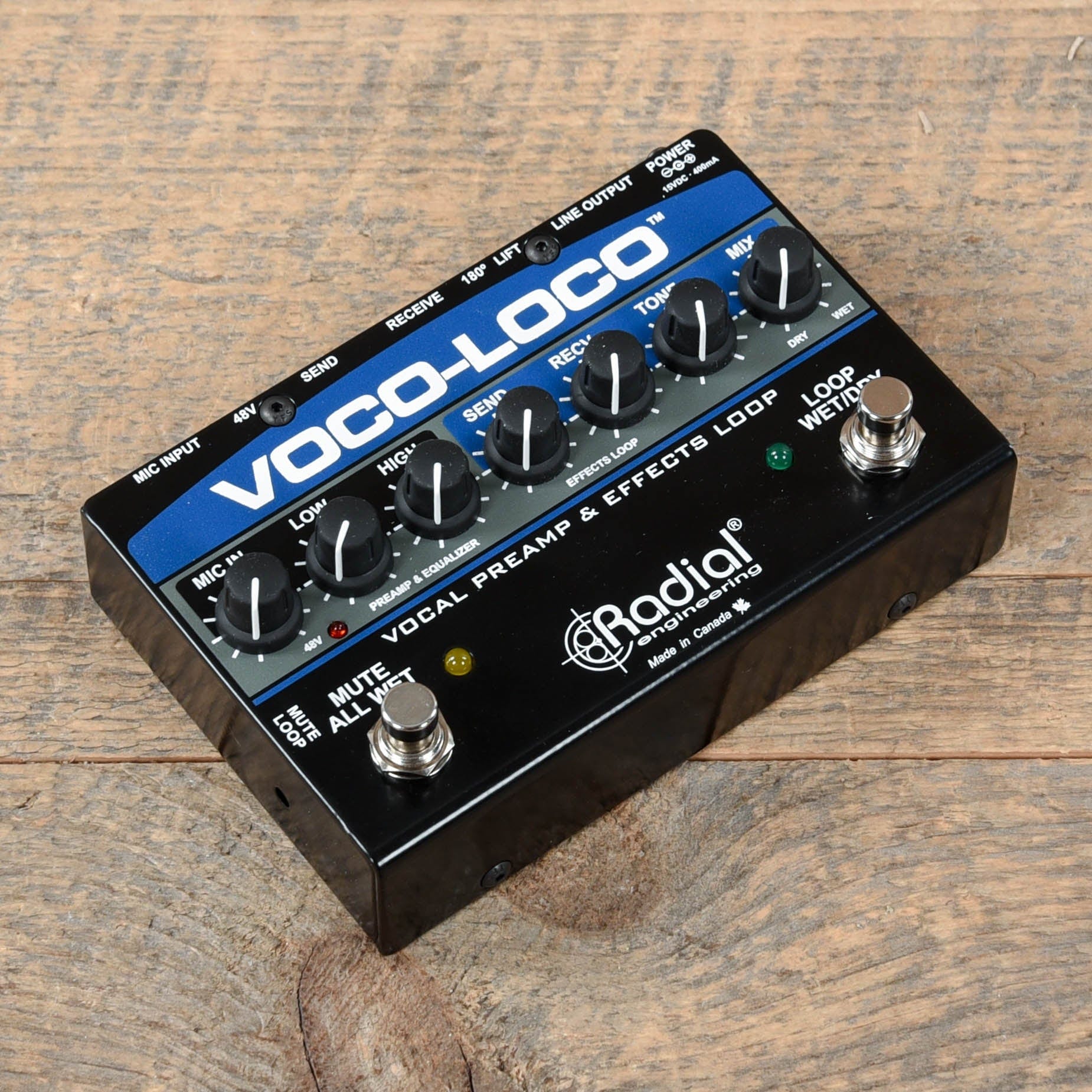 Radial Voco-Loco Effects Interface for Vocals – Chicago Music Exchange