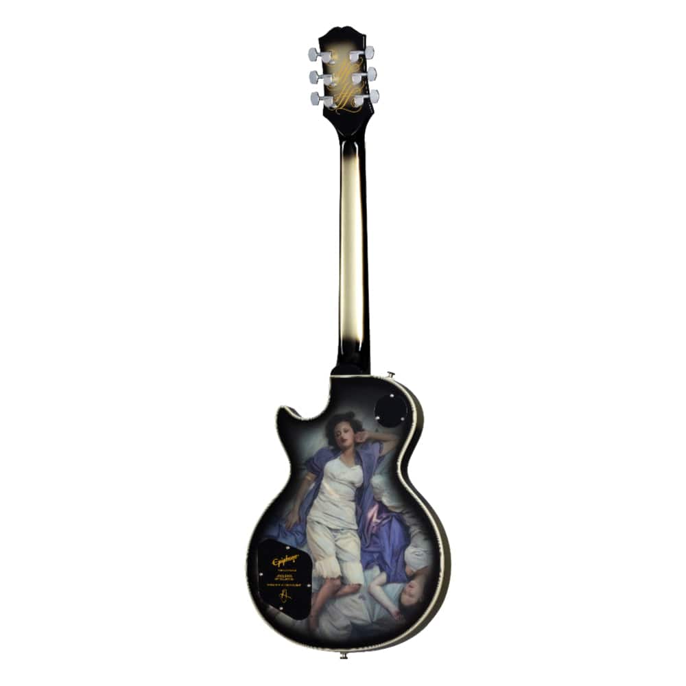 Epiphone Artist Adam Jones Les Paul Custom Art Collection Korin Faught's 