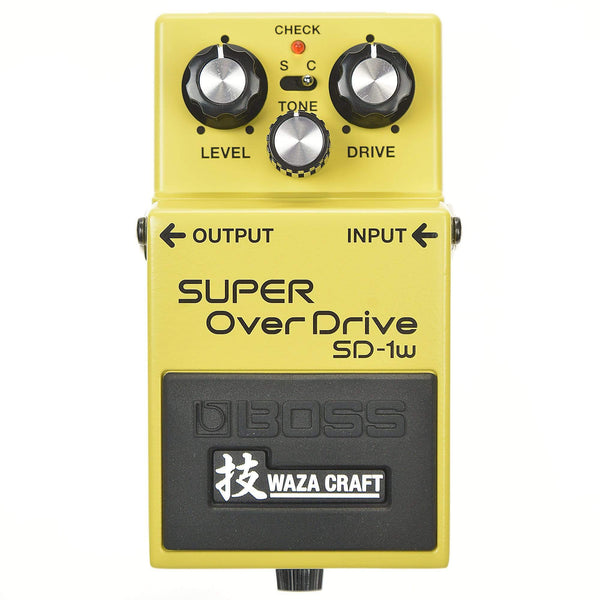 Boss SD-1W Super Overdrive Waza Craft Analog Pedal