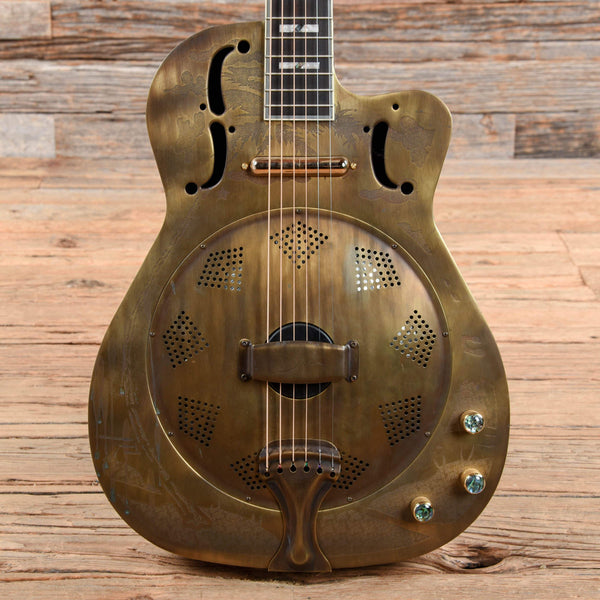 Dean electric resonator deals guitar