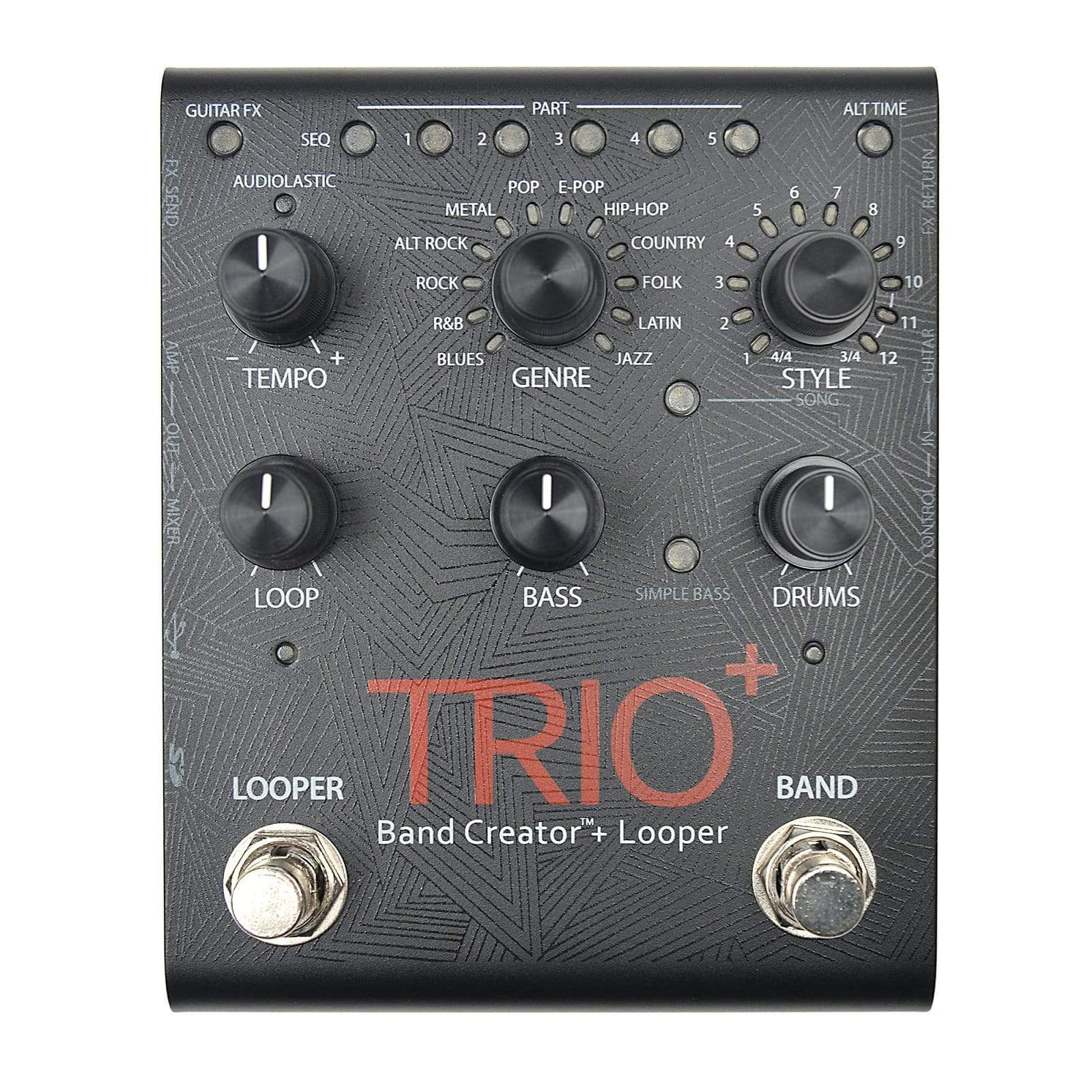 Digitech Trio Plus Band Creator with Looper Pedal – Chicago Music Exchange