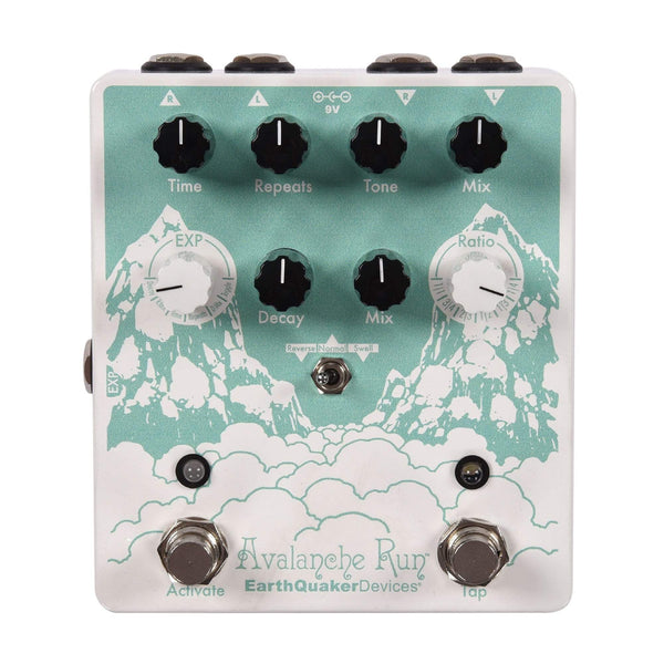 Earthquaker Devices Avalanche Run v2 Stereo Delay & Reverb 