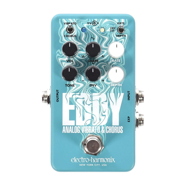 Electro-Harmonix Eddy Analog Vibrato & Chorus Pedal – Chicago