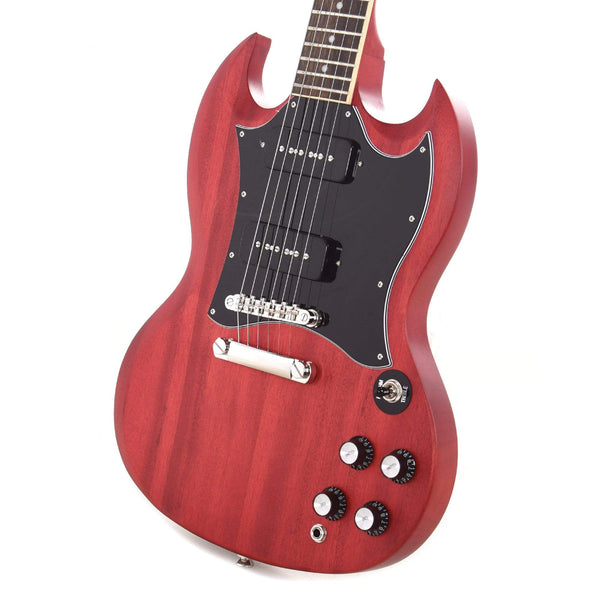 Epiphone SG Classic Worn P90 Worn Cherry