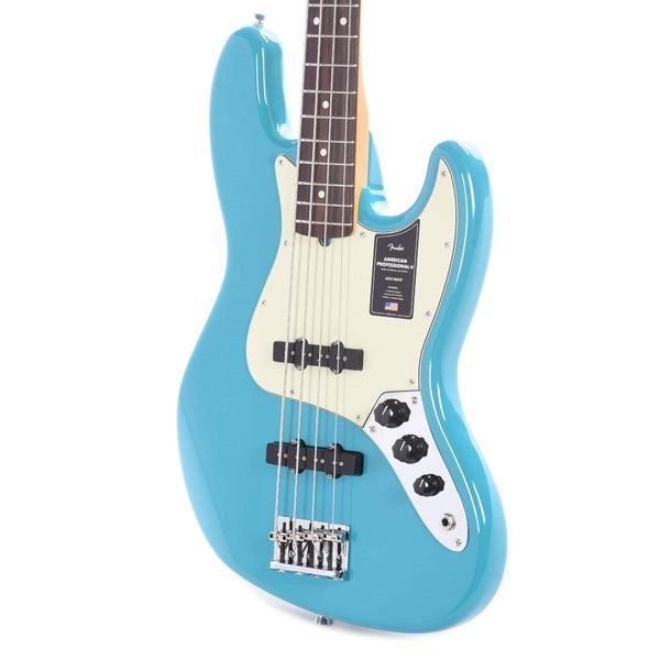 Fender American Professional Ii Jazz Bass Miami Blue – Chicago Music 