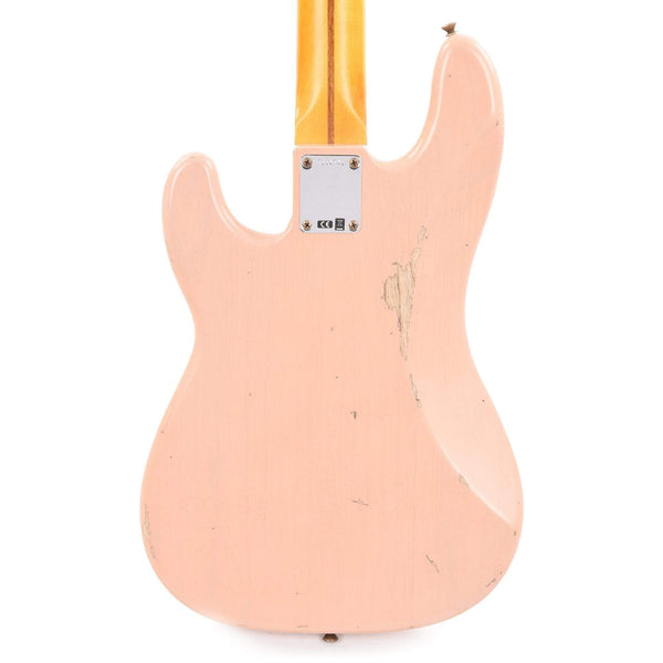 Fender Custom Shop 1957 Precision Bass Ash Relic Aged Trans Shell Pink