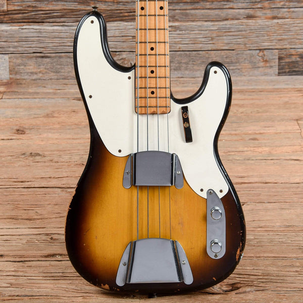 Fender Precision Bass Sunburst 1957 Chicago Music Exchange