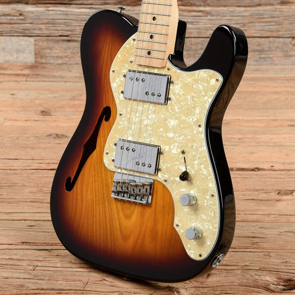 Fender Classic Series '72 Telecaster Thinline Sunburst 2007