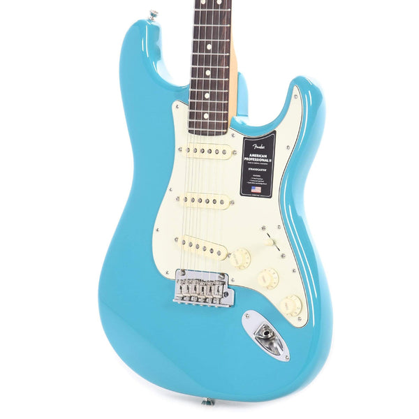 Fender American Professional II Stratocaster Miami Blue – Chicago