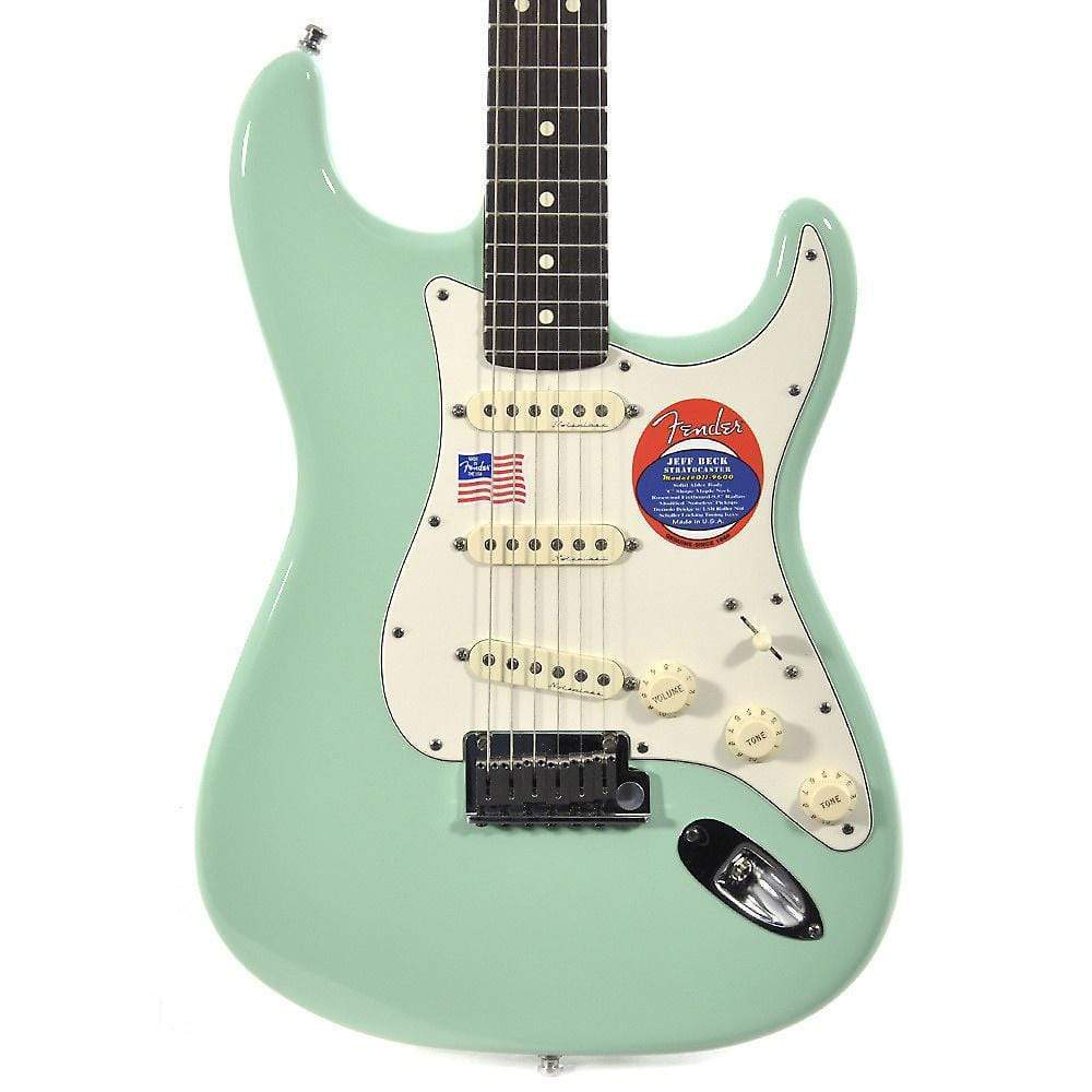 Fender Artist Jeff Beck Stratocaster Surf Green – Chicago Music Exchange