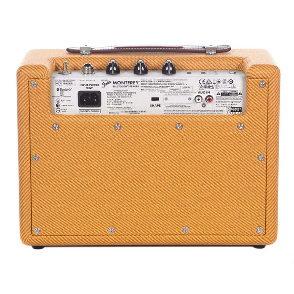 Fender Monterey 120W Bluetooth Speaker Tweed – Chicago Music Exchange