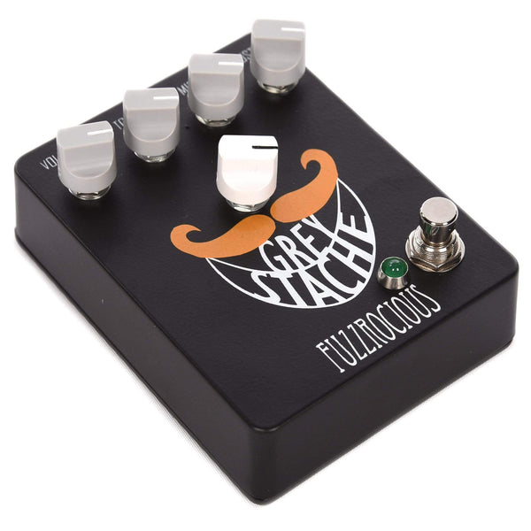 Fuzzrocious Pedals Grey Stache w/ Clean Blend Mod – Chicago Music