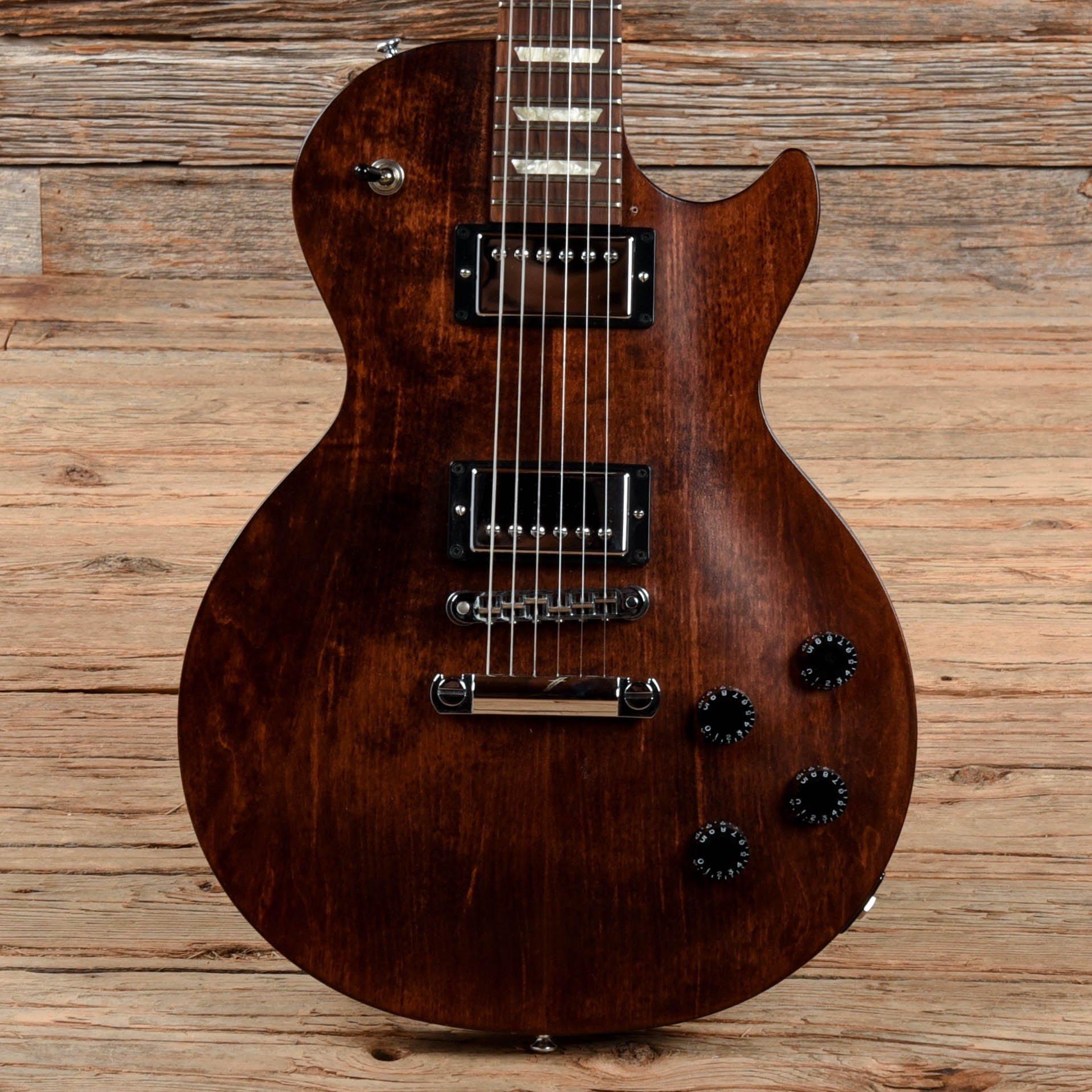 Gibson Les Paul Studio Faded Worn Brown 2012 – Chicago Music Exchange