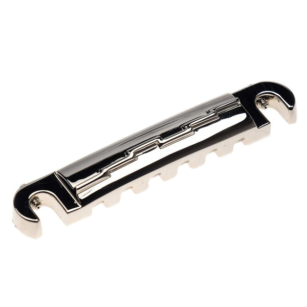 Gibson Lightning Bar Wraparound Compensating Bridge - Nickel