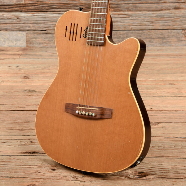 Godin A6 Electric/Acoustic Natural 1997 – Chicago Music Exchange