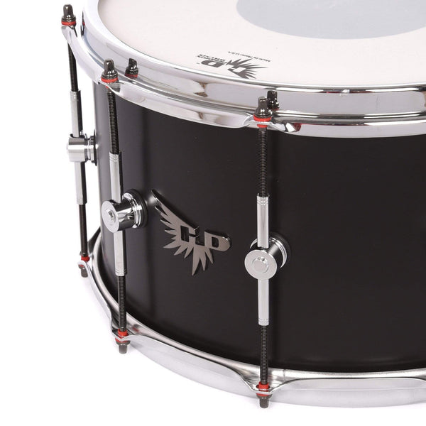 Hendrix 8x14 Player's Stave Maple Snare Drum Satin Black – Chicago