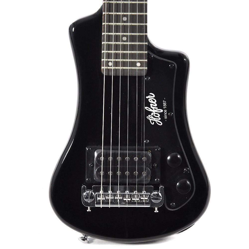 Hofner CT Shorty Travel Guitar Black – Chicago Music Exchange