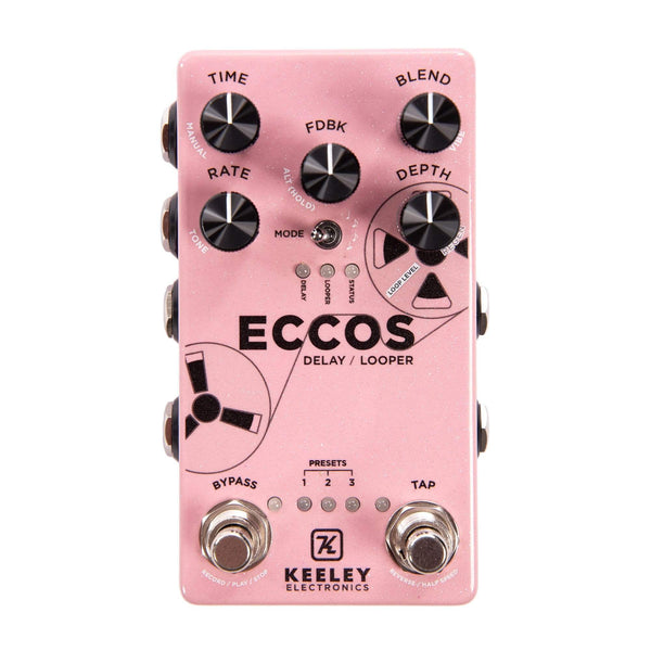 KEELY ECCOS V2 DELAY/LOOPER ディレイ/ルーパー - 楽器/器材