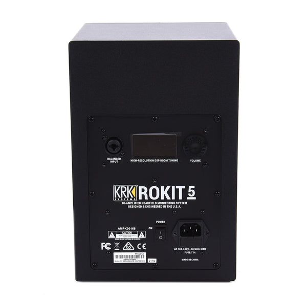 KRK Rokit 5 G4 5 Studio Monitor Black Pair and (2) TRS Cable Bundle –  Chicago Music Exchange