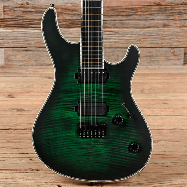 Mayones Regius 7 Green Burst – Chicago Music Exchange