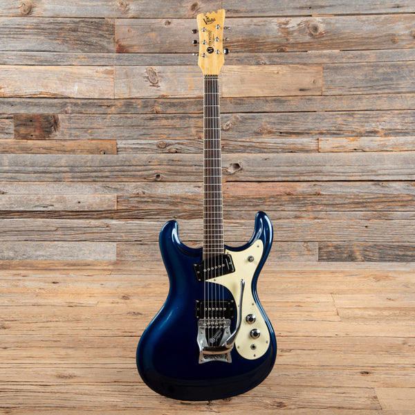 Mosrite Mark I Ventures Model Dark Metallic Blue 1965 – Chicago