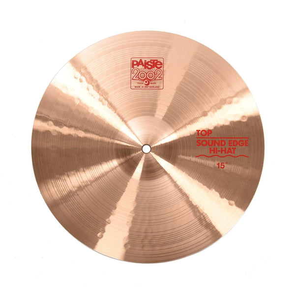 Paiste 15'' 2002 Sound Edge Hi-Hat Pair – Chicago Music Exchange