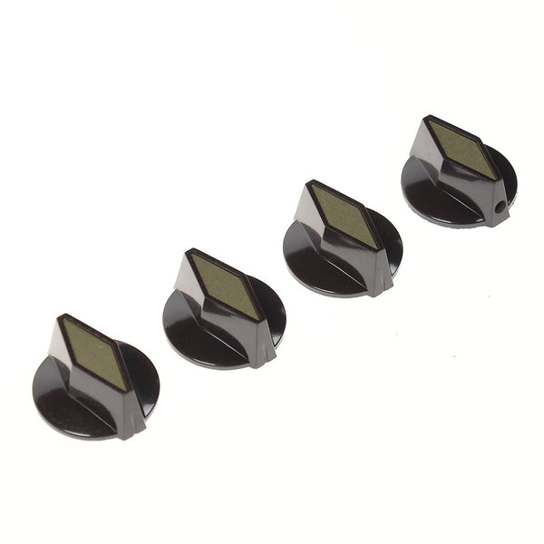 Rickenbacker Parts Knobs Vintage TV Style Brown and Gold (Set of 4) –  Chicago Music Exchange