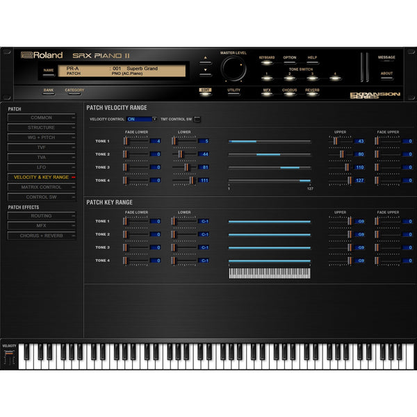 Roland SRX PIANO II Software Synthesizer Download – Chicago Music