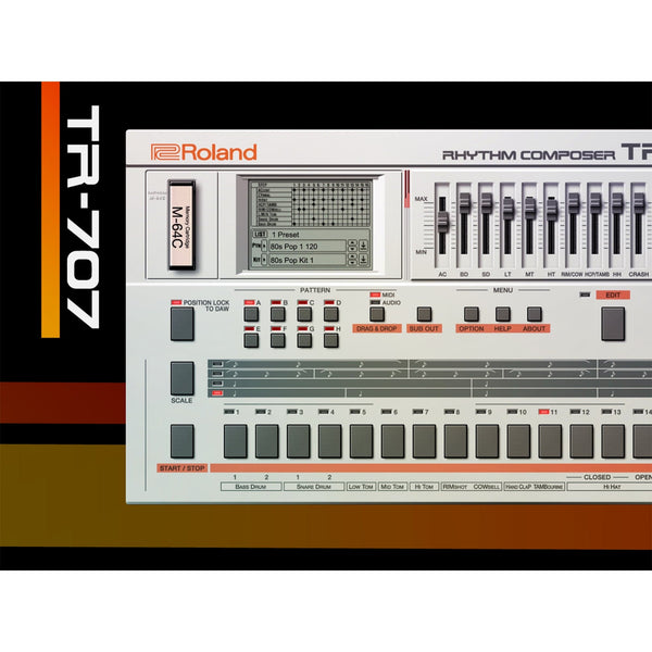 Roland TR-707 Software Rhythm Composer Download – Chicago Music