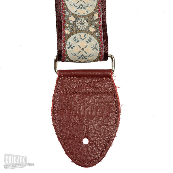 Souldier Medallion - Maroon on Burgundy Belt (Burgundy Ends)