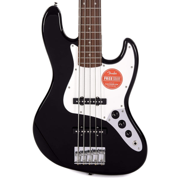 Squier Affinity Jazz Bass V Black – Chicago Music Exchange