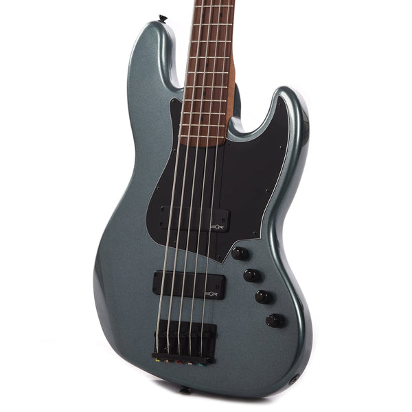 Squier Contemporary Active Jazz Bass HH V Gunmetal Metallic w